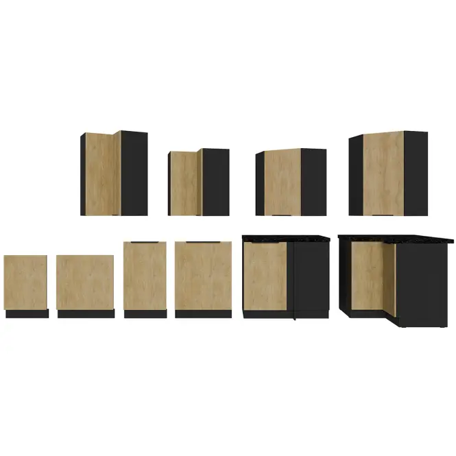 Szafka Kuchenna Cremona Bl 60x60 Gn-108 1f (45°),4