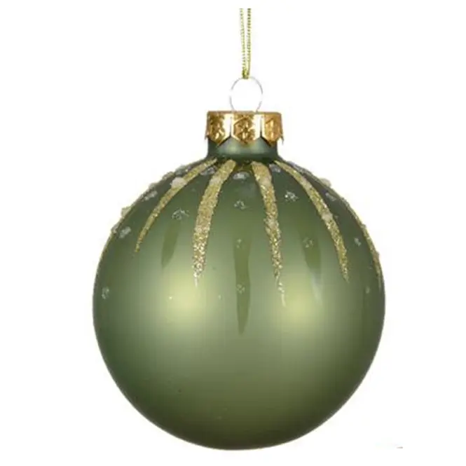 Bombka szklana 8 cm mix 9062834
