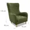 Fotel Benetto Gerra 50 dr.oo/1 lakier zielony,3