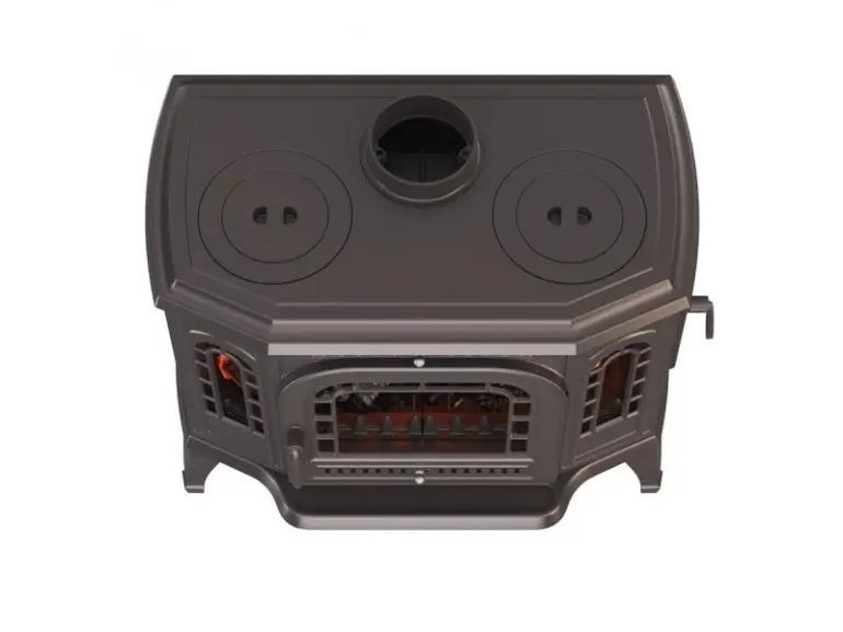 Piec kominkowy P7 EKO 10,5 kW EKO PB COOK TOP