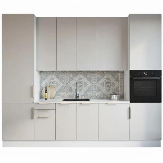 Kuchnia Luxeo 300 Biały/ Beige Set 4