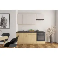 Kuchnia Sofia 2,0 Beż/Dąb Cremona