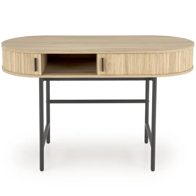 Biurko B-51 naturalny/czarny