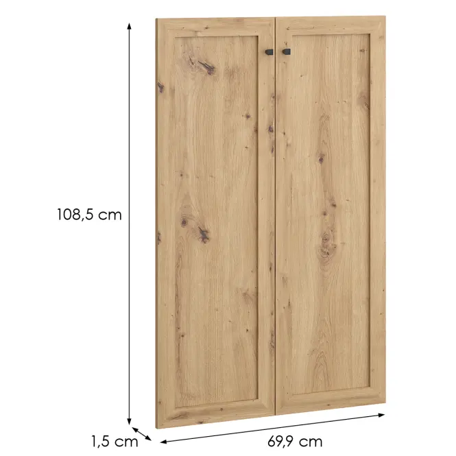 Fronty Pełne Trevone T2kf312st-D78 dąb artisan