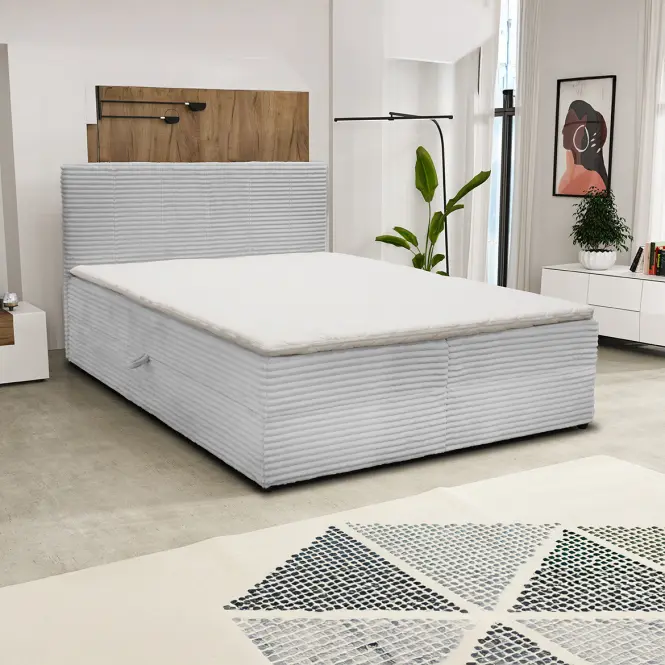Łóżko Calipso V 180x200 Tilia 86 szary