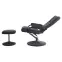 Fotel Dallas czarny,4