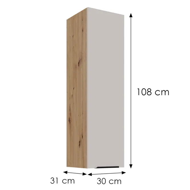 Szafka kuchenna Solea cashmere/artisan 30G-108 1F
