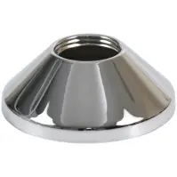 Rozeta 1/2˝ stożek chrom h-25, d-70 z gwintem