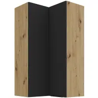 Szafka Kuchenna Aria-Bl/Ar Anti Fingerprint 60x60 Gn-108 2f (90°)
