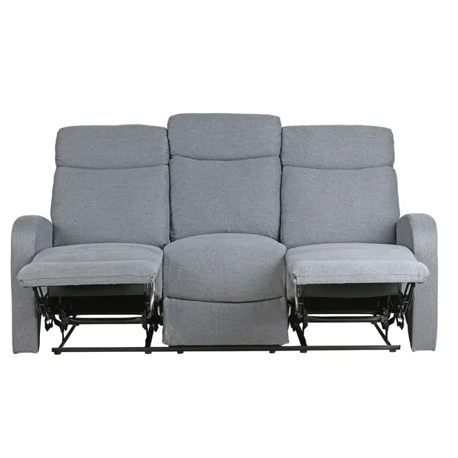 Sofa Sophie 3S szara z funkcją relax