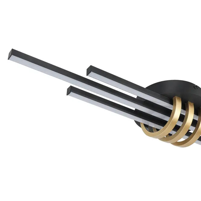 Lampa Olaf black AC-OL403LBL LED PL1