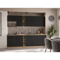 Kuchnia Aria BL/AR 255 cm bez blatu