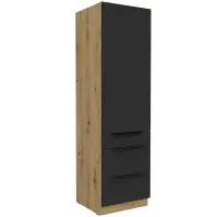 Szafka Kuchenna Aria-Bl/Ar Anti Fingerprint 60dks-210 1f 3s