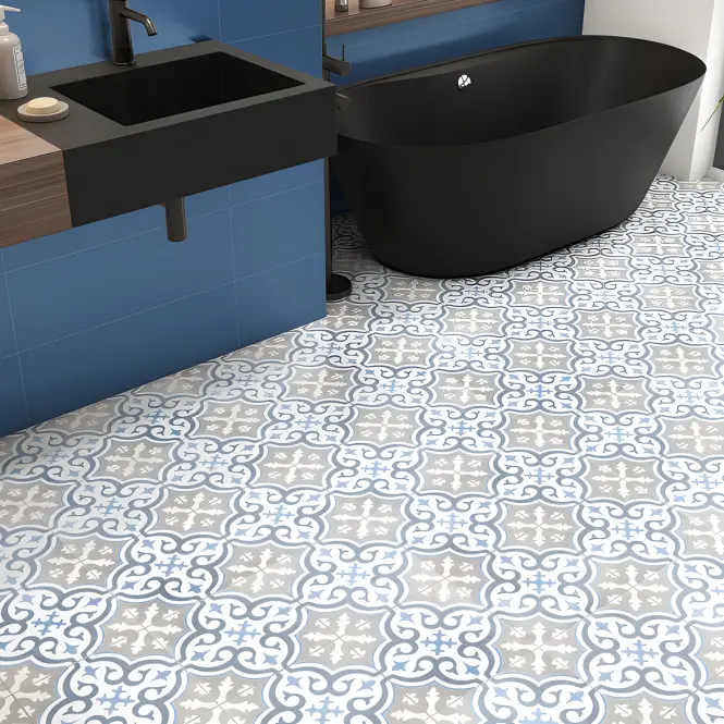 Cantebury Blue Mat 45/45