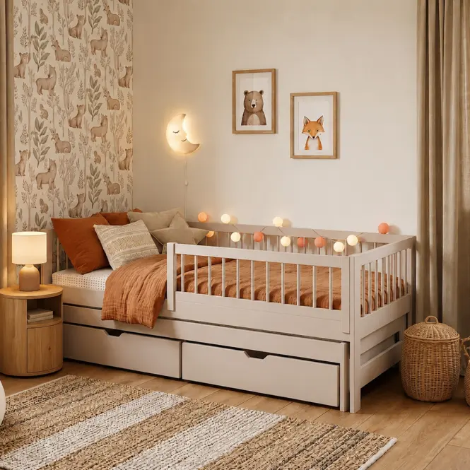 Łóżko Softi 90x200 cashmere