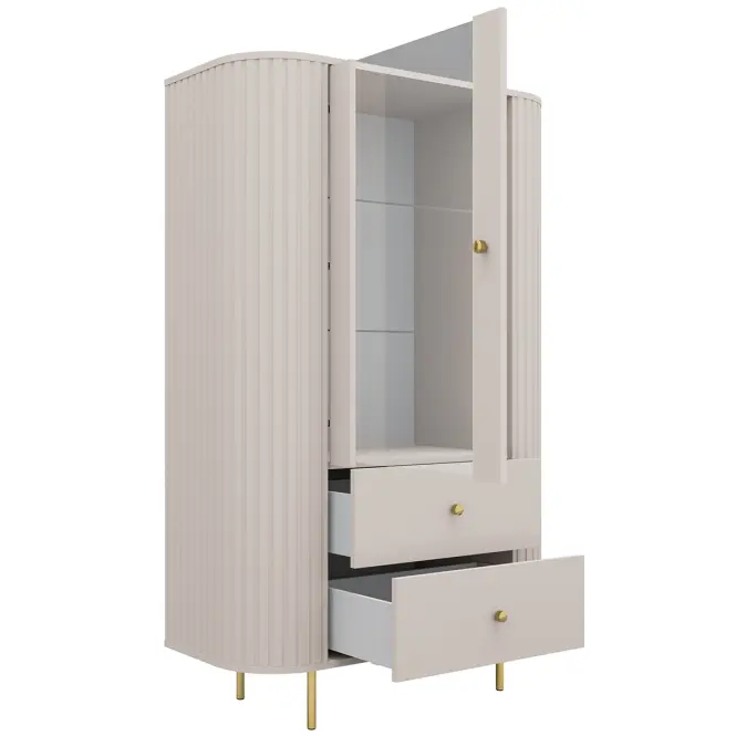Witryna Ovalio 112  1f 2s Beż Piaskowy,4