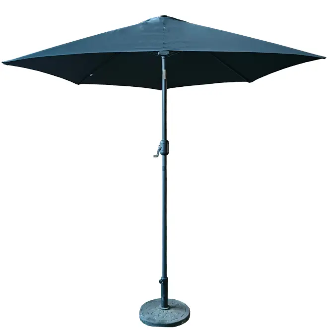 Parasol półkolisty Modena 270x135 cm YQ-108 antracite