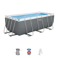 Basen stelażowy prostokątny 4,12 x 2,01 x 1,22 m BESTWAY 56456