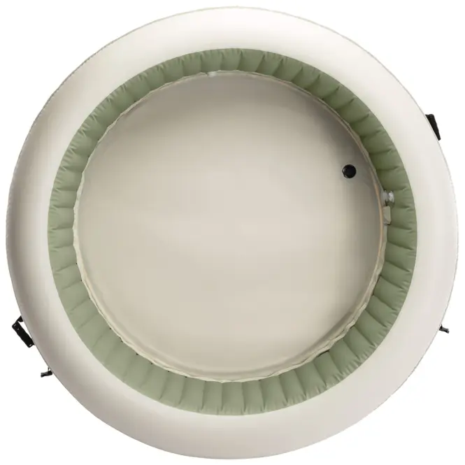 Jacuzzi ogrodowe z hydromasażem SPA 2.16x0.71m Olive Green S2 28428NP
