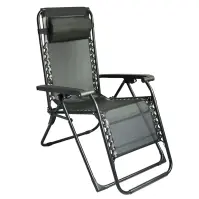 Leżak ogrodowy Relax XT5003 czarny