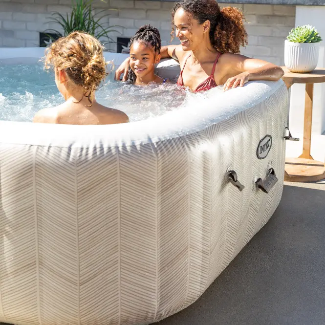 Jacuzzi ogrodowe z hydromasażem Spa 1.9x0.71m Chevron S2 28472NP 2026