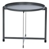 Stolik ogrodowy Havana okrągły 47 cm anthracite