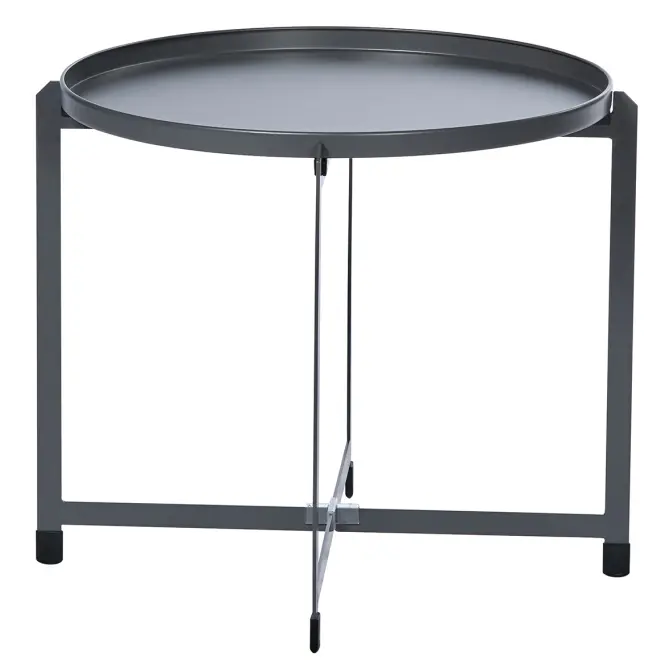 Stolik ogrodowy Havana okrągły 47 cm anthracite