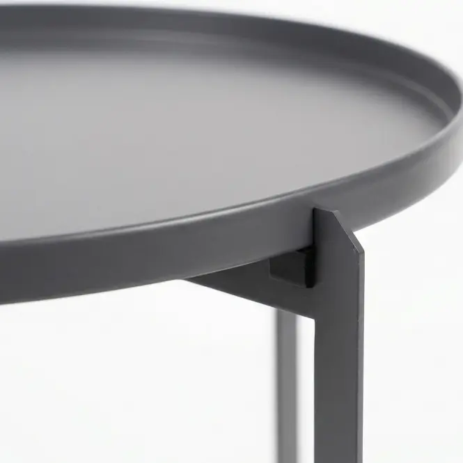 Stolik ogrodowy Havana okrągły 47 cm anthracite