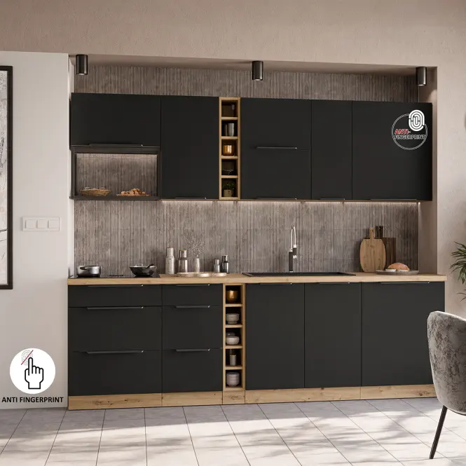 Front Kuchenny Zm Aria-Bl/Ar Anti Fingerprint 713x596