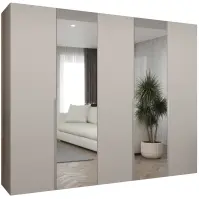 Szafa Alicante II 250 kaszmir/srebrny