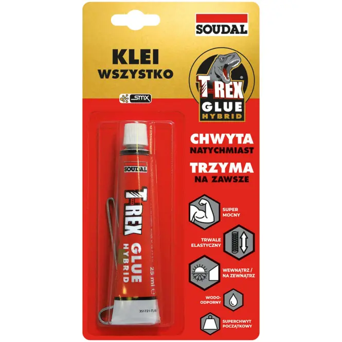 Soudal klej T-Rex Glue Hybrid 25 ml