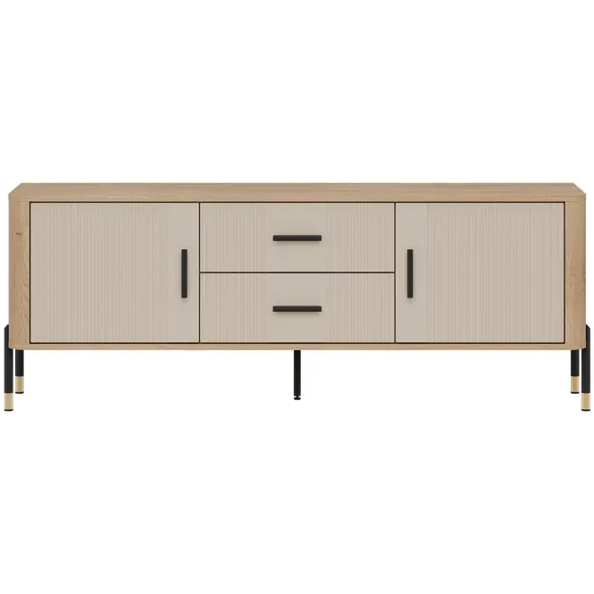 Komoda Dante Rtv Dt01 Dąb Cremona/Kaszmir