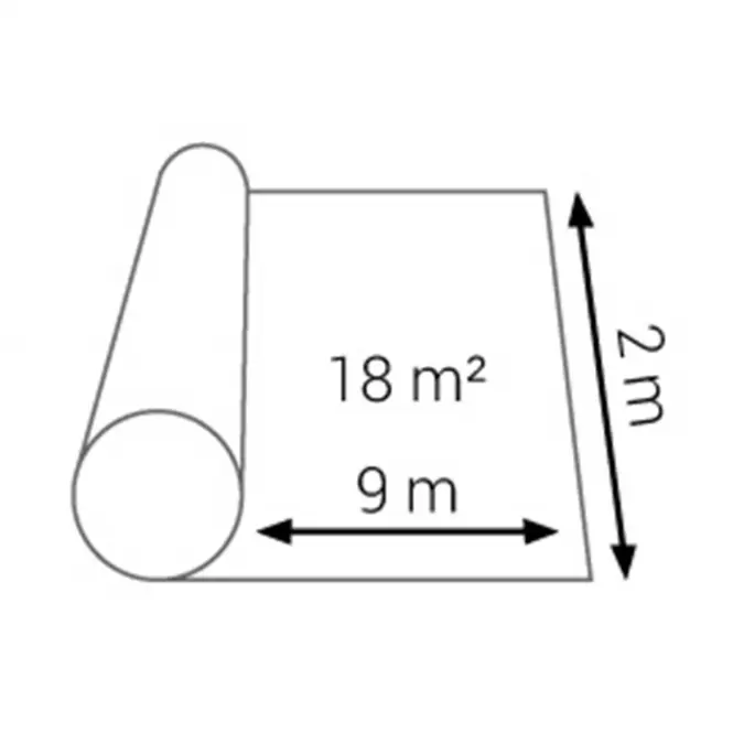 Folia Paroizolacyjna gr. 0.2mm 18m2