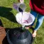 Balon do wina 34 l w koszu plastikowym,9