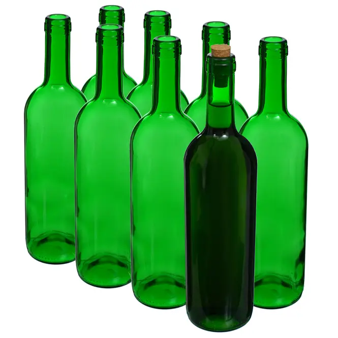 Butelka na wino 0,75 l - 8 szt.