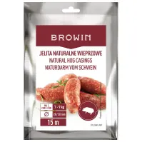 Jelita naturalne wieprzowe – kalibracja 28/30 mm – 15 m