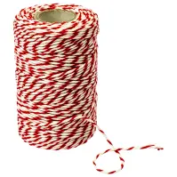 Nici wędliniarskie biało-czerwone bawełniane (240C) 100 g