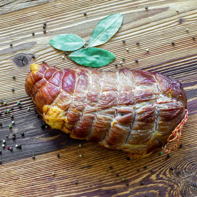 Nici wędliniarskie biało-czerwone bawełniane (240C) 100 g