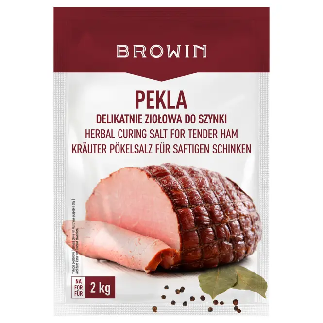 Peklosól - Pekla delikatnie ziołowa do szynki 75 g