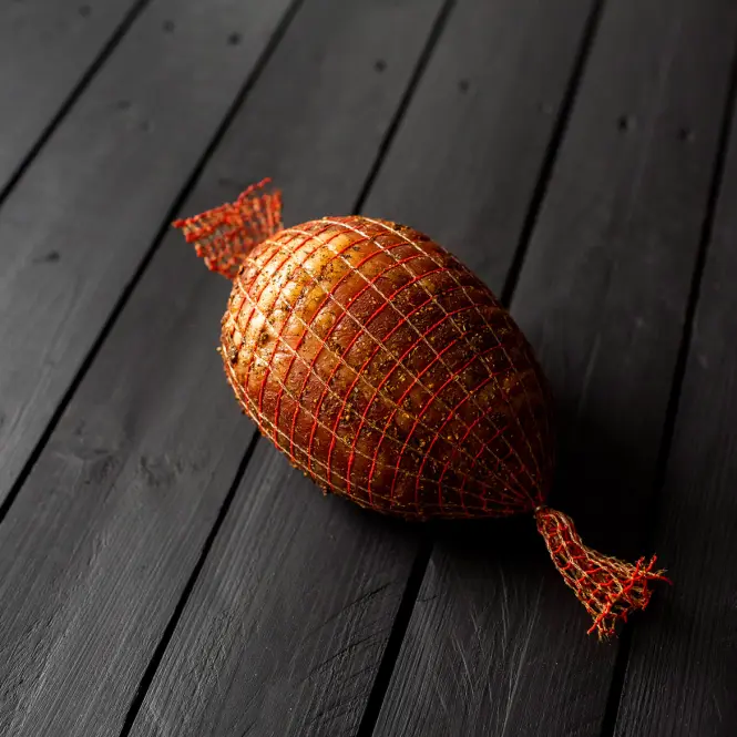 Siatka wędliniarska 22 cm (125C) żyłkowa czerwona 4 m