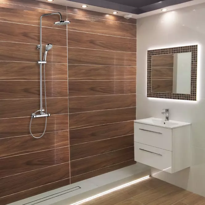 Bragi system natryskowy z deszczownicą z baterią termostatyczną,3