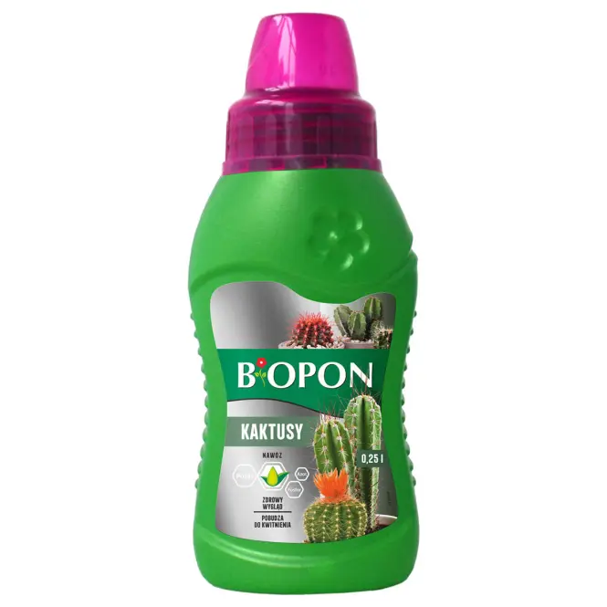 Nawóz do kaktusów płyn Biopon 0,25 l