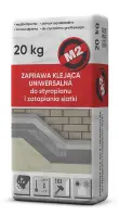 Zaprawa klejąca do styropianu i zatapiania siatki M2 20kg