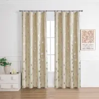 Zasłona na taśmie GINKO RQ-015/210GSM 140x250 beżowy