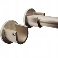 Wspornik boczny metalowy FI19 Satyna (2 SZT.)