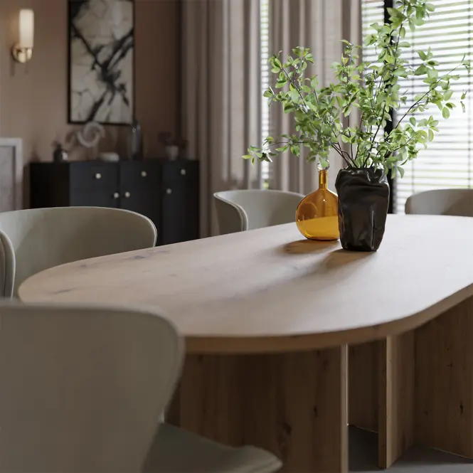 Stół Loen 204x90 Dąb Artisan