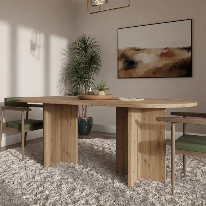 Stół Loen 204x90 Dąb Artisan