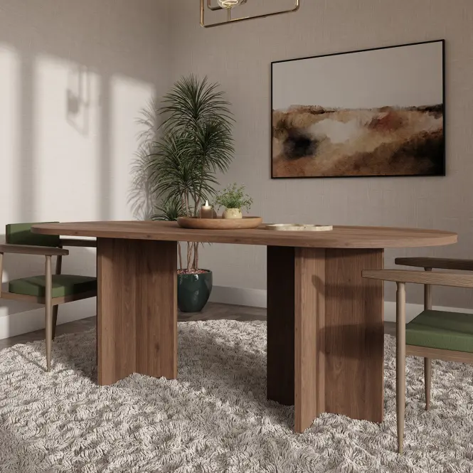 Stół Loen 204x90 Orzech Okapi
