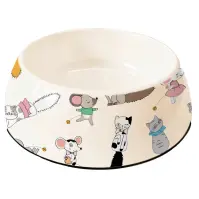 Miska dla kota wzór koty i myszy Chatouille 230 ml