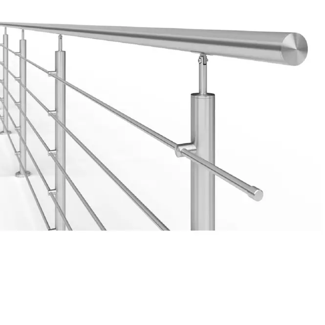 Zestaw rur o długości 1000mm 1x42,4 + 4x12 mm